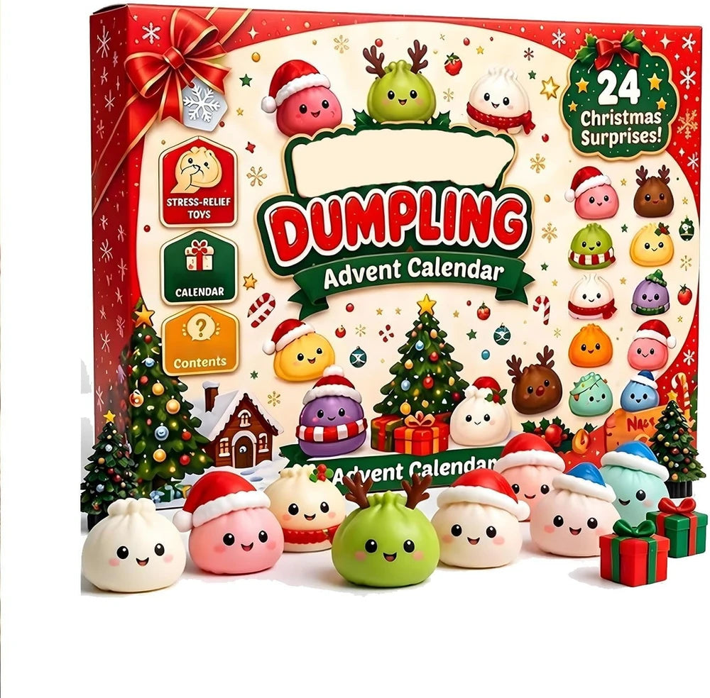 Squishy Advent Calendar — 24 Festive Surprises 🎄