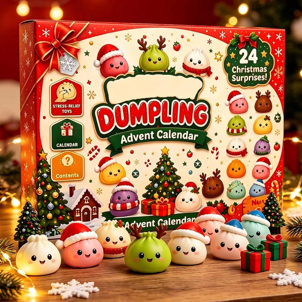Squishy Advent Calendar — 24 Festive Surprises 🎄