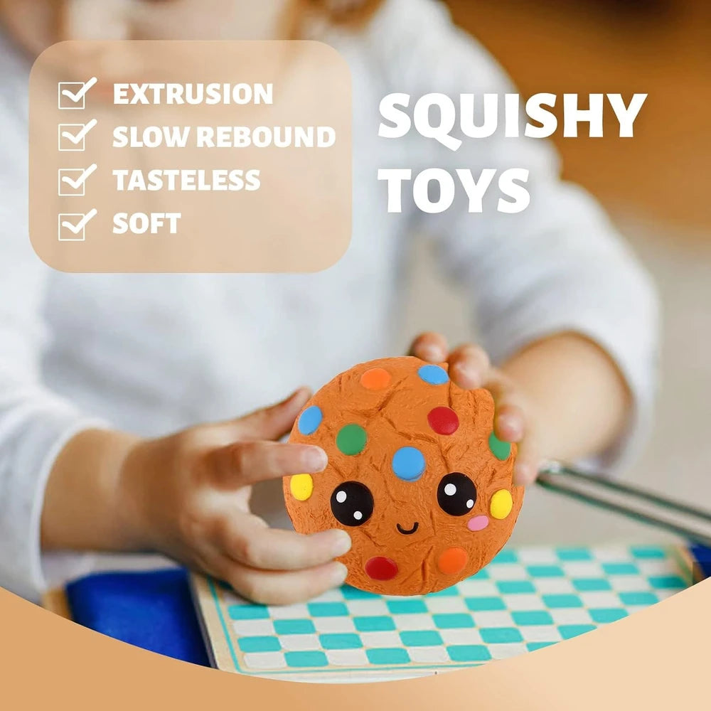 Kawaii Food Squishy Stress Toy 🍓