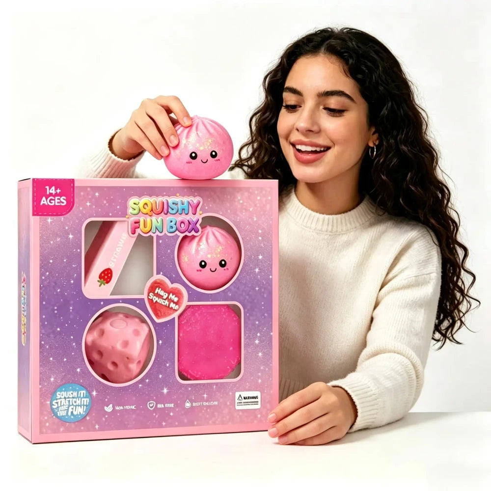 Soft Moldable Sensory Fidget Squishies