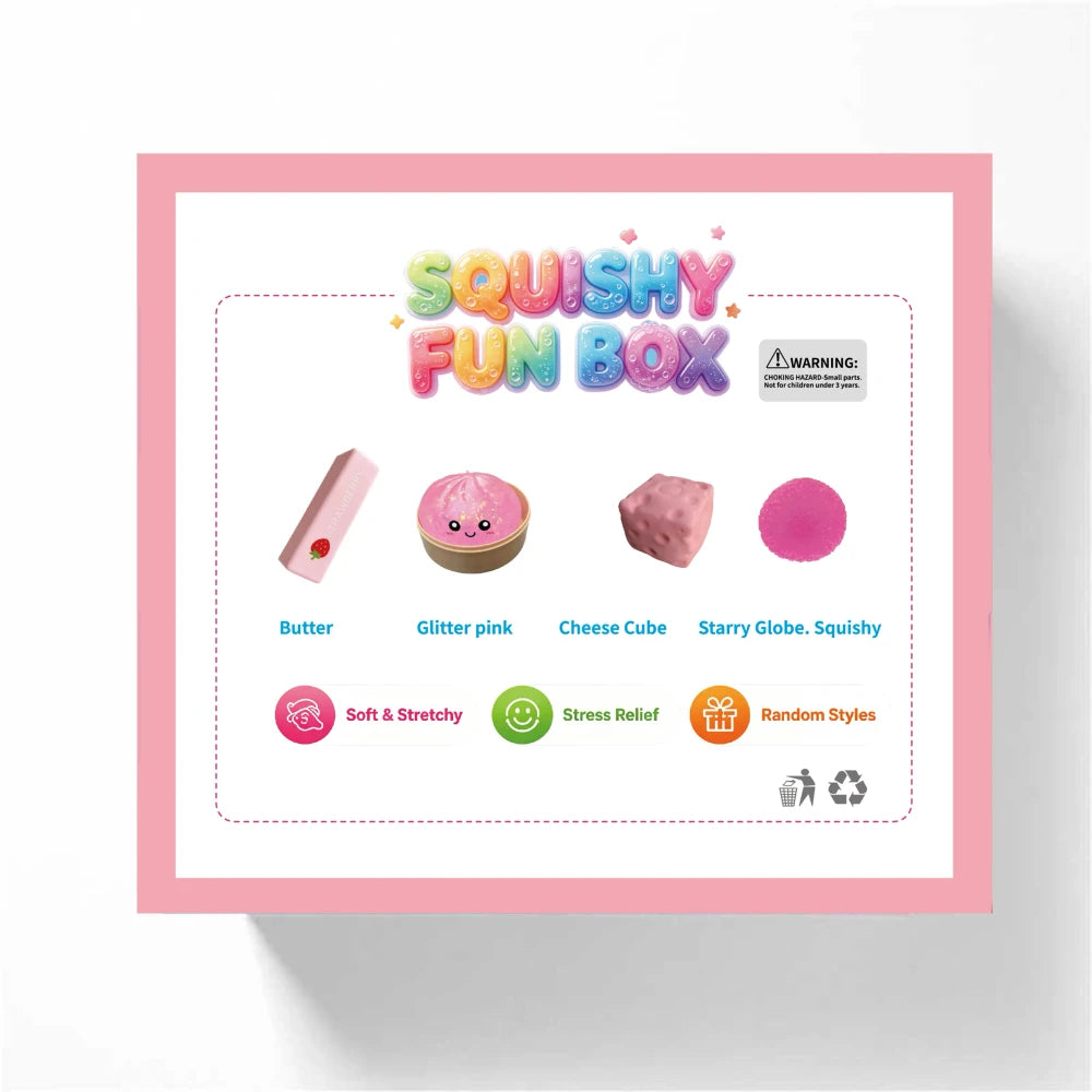 Soft Moldable Sensory Fidget Squishies