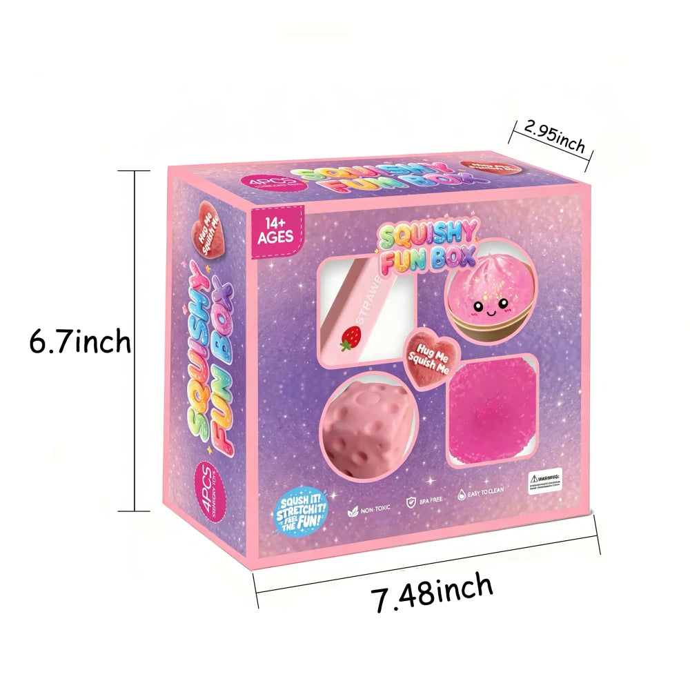 Soft Moldable Sensory Fidget Squishies